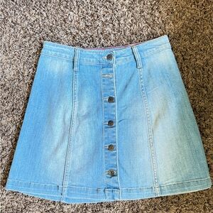 Cello jeans Classic Blue Denim Mini Skirt/C116